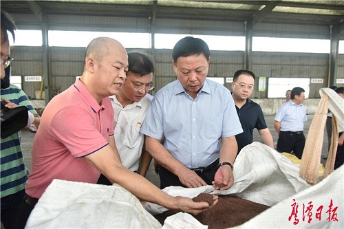  江西鷹潭市委書記郭安深入興奇集團金信金屬調研與指導銅貿易產業發展工作