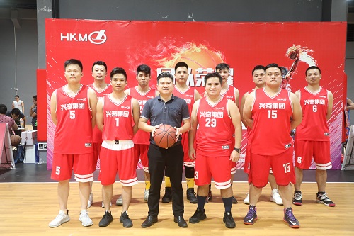 第二屆“興奇”有色杯企業籃球友誼賽正式拉開帷幕